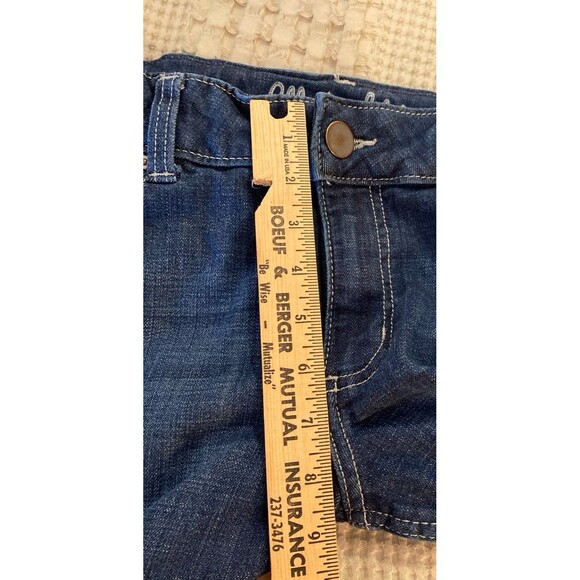 Wrangler Womens Jeans Bootcut Size 11 Hemmed 29 inch Inseam Detailed Stitching - Picture 9 of 12